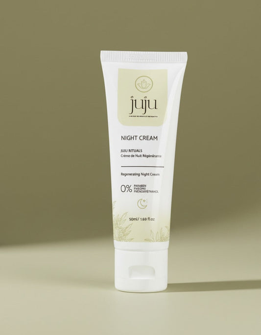 Crème de Nuit Régénérante Anti-Âge – JUJU