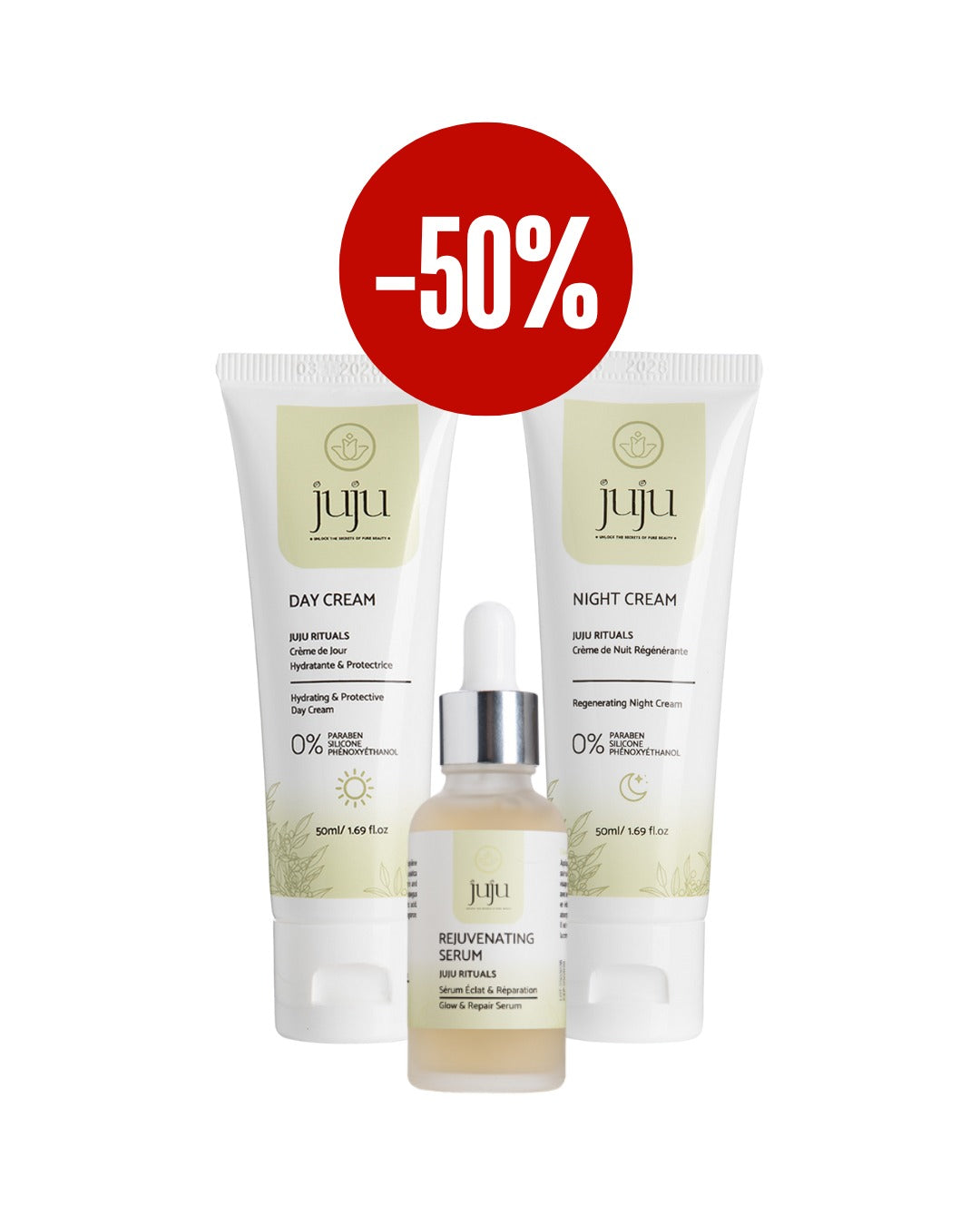 Offre Spéciale Pack 2 (Sérum + Gel + Crème Nuit)